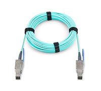 Mini SAS HD SFF-8644 to Mini SAS HD SFF-8644 AOC Fiber Optic Cable, 10-meter
