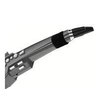 Mini Saxo De Agua De Agua Algodón Portátil Mantener Cubierta Absorbente Seca Instrumentos De Viento Digital Amantes De La Música Para Principiantes Kit de Saxofón(Black)