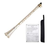 Mini saxofón de bolsillo - Estudiantes adultos e instrumento profesional principiante - Mini saxofón ABS fácil de llevar, simple, excelente sensación de mano para estudiantes principiantes y adultos