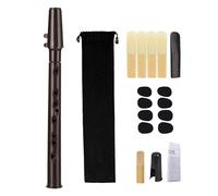 Mini saxofón de bolsillo portátil para instrumentos, café profesional, 30 x 3,2 cm