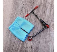 Mini Scooter de Dedo de Aleación, Juego de Actividades Sensoriales Interactivas para - Mini Scooter de Dedo para Desarrollar la Coordinación Mano-Ojo de los Niños (White)