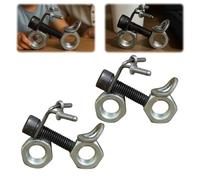 Mini Screw Motorcycle-A Tiny Gift with A Big Heart, Handcrafted Spark Plug Motorbike Model Figurine, Nuts Bolts Welded Metal Art Motor Cycle Sculpture for Home Office