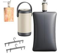 Mini Secadora Con Temporizador Y Bolsa De Secado, Secadora De Ropa Portátil Y Compacta, Para Secar Rápidamente Calcetines Y Ropa Interior, Secadora Eléctrica Plegable