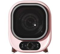 Mini Secadora Eléctrica - Secadora Compacta 450W, Capacidad 0,8kg, 2 Modos De Secado, Temporizador Y Protección Contra Sobrecalentamiento, Para Apartamento, Residencia, RV Y Hogar Pink