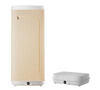 Mini secadora plegable 1000 W portátil con temporizador inteligente, control remoto, circulación de aire caliente, secadora compacta para casa, dormitorio, viaje