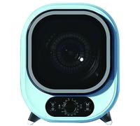 Mini Secadora, Secadora Eléctrica Compacta De 450W Con 2 Modos De Secado Y Temporizador, Capacidad De 0,8kg, Protección Contra Sobrecalentamiento, Para Apartamento, Dormitorio, Caravana Y Hogar Blue