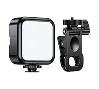 Mini Selfie Light | ABS, 12,5 x 3,5 x 7,3 cm, negro | LED Fill Light For Phone | Pocket Photography ight For Live Streaming Video