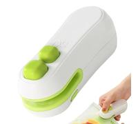 Mini sellador de bolsas, 1 Pieza sellador y cortador 2 en 1, Máquina de Sellado Portátil, Mini Sellador de Bolsas para Almacenamiento Alimentos