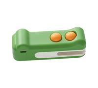 Mini sellador de bolsas 2 en 1 con cortador e imán, sellador térmico portátil recargable de mano, máquina de sellado portátil con diseño de cocodrilo, sellador de paquetes pequeños para aperitivos y