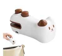 Mini Sellador De Bolsas: Máquina De Sellado De Bolsa Pequeña Recargable, Portátil Handheld | Una Herramienta Conveniente Con Función De Calefacción Que Le Permite Sellar Fácilmente Bocadillos, Papas F