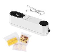 Mini Selladora al Vacío - Herramienta de Envasado de Bolsas de Alimentos sin Cable - Mini Selladora Al Vacío Inalámbrica - para Hogar Hotel Restaurante Apartamento Negocios Cocina de Alquiler