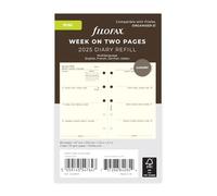 Mini Semana en dos páginas 4 idiomas algodón crema 2025