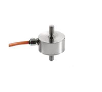 Mini sensor de fuerza celda carga, prueba compresión, tensión, precisión fuerza: 0,02%. Acero inoxidable(0-100KG(M6))