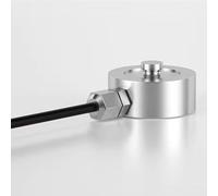 Mini sensor de peso de celda de carga, sensor de fuerza de tensión y compresión tipo fuelle de columna, diámetro Φ20 mm, orificio roscado 4xM2.5 con cable de 2 m, for báscula,(50kg)