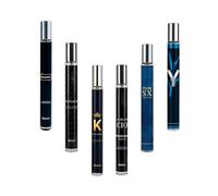Mini Set De Perfume Regalo Para Caballeros Eau De Parfum Hombre Spicy Vanilla Perfume Agua De Perfumes Hombre Con Pachulí, Canela Y Vainilla Fragancias Frescas, Florales Y Amaderadas 6 X 38ml