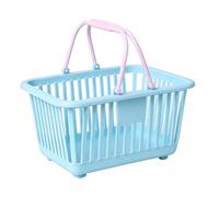 Mini Shopping Basket - Versatile Organizer Enhance Convenience Tidiness | Portable Tiny Basket With Handles | For Kids Toy Snack Desk Bathroom Home Shopping Dorm Kitchen Pantry Durable Lightweight Dec