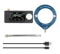 Mini SI4732 - Radio de bolsillo IPS de 1.9 pulgadas, pantalla a color de alta definición, transmisión de banda completa para ESP-32-S3 Master Control, antena de bucle portátil, receptor digital, AM