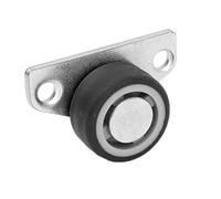 Mini Side Mount Caster Wheels Silent Table Cabinet Furniture Caster Wheel Silent Rubber Furniture Casters Universal (1PC)