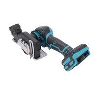 Mini sierra circular, de mano, con hoja de 3 pulgadas y cubierta antipolvo, adecuada para madera, azulejos, plástico y metal fino