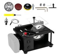 Mini Sierra Circular de Mesa, 23 000 R/Min, Compatible con Makita Baterías