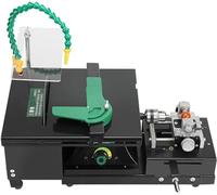 Mini sierra de mesa, pulidora lapidaria, máquina pulidora de banco, herramientas de torno DIY 1000-11019r/min con eje flexible para joyería