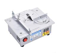 Mini sierra de mesa, sierra de mesa ajustable de precisión pequeña, sierras de mesa de precisión portátiles para manualidades, para carpintería, corte de plástico y metal
