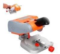 Mini sierra ingletadora, 90 W, sierra ingletadora de mesa de 0 a 45°, 7800 rpm, tamaño de la hoja de sierra 5 cm, fácil de transportar para cortar madera, plástico, piedra, etc