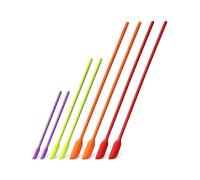 Mini Silicone Spatulas, 8 Pack Small Silicone Makeup Spatulas Last Drop Spatula Scrapers Mini Jar S