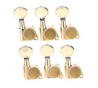 Mini Sintonizadores De Botón Ovalado De 6 En Línea, Juego De Clavijas De Afinación Para ST/para Guitarra Eléctrica For For TL Pomos De Cabezales De Guitarra