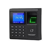 Mini Sistema De Teclado Biométrico con Control De Acceso RFID, Grabadora De Reloj De Tiempo USB, Máquina De Asistencia, Lector De Huellas Dactilares