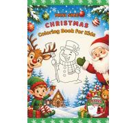 Mini Size Christmas Coloring Book for Kids: Stocking Stuffer Gift for Toddlers, Preschool and Kindergarten. Small Pocket Size Holiday Activity Sheets ... and Cute Designs for Children Ages 2-4, 4-8.