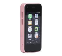 Mini Smartphone 3G, GSM 2.5Inch 1GB 8GB Quad Core Android Teléfonos Celulares para Android 6.0, Batería de Iones de Litio de 1580mAh Incorporada, Teléfono Móvil para Niños Tarjeta SIM Dual(Rosa)