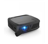 Mini Smartphone Projector DLP 1080P Portable WiFi Projector 3D Cinema Mirror Projection Wireless Multimedia Projector (Color : H6W WiFi Version Size : 108 * 99mm)