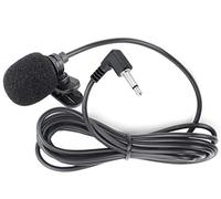 Mini solapa solapa lazo clip jack 3,5 mm collar condensador micrófono compatible con cámara de acción Crosstour ct8500