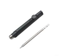 Mini soldador de 65 W con temperatura ajustable de 220 a 400 °C para SH72, compatible con puerto CC de 5,5 x 2,5 mm, herramienta de soldadura eléctrica portátil para bricolaje y reparación (punta