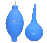 Mini soplador de aire de goma, bomba de bola para apretar, herramienta manual de 1 vía, adecuada para lente de cámara, teclado, teléfono móvil, 2 uds.