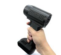 Mini soplador turbo inalámbrico, motor sin escobillas 60000 RPM, 1000 g de empuje, uso portátil en exteriores, 50 mm, 320 g