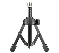 Mini soporte de micrófono, MS-12 Mini trípode plegable de sobremesa para micrófono