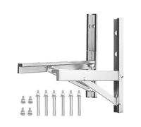 Mini soporte dividido - Soporte de pared plegable resistente | Soporte de acero inoxidable AC | para aire acondicionado al aire libre Mini Split Compresor Bomba de calor HVAC