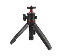 Mini Soporte Extensible for trípode de Escritorio con Cabezal esférico Flexible, Montaje Extensible con Tornillo de 1/4 de Pulgada for cámara, Compatible con GoPro, Compatible con Insta360 X4