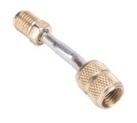 Mini Split Gauge Adapter - Universal Quick Coupler Low Loss Fitting | AC Conversion Connector, Durable Service Tool | Automotive RV Marine Boat Garage Workshop Industrial