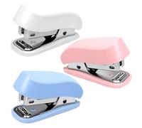 Mini Stapler - Small With 1200 Standard Staple Set | Compact Desktop Stapler For Office, School Travel, 20 Sheet Capacity, Durable Mini Staplers For Paper