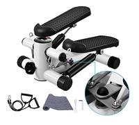 Mini Stepper con Pantalla, Up-Down-Stepper Home Trainer con Resistencia Ajustable, Fitness Gym Machine para Principiante