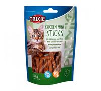 Mini Sticks con pollo y arroz para gatos - Trixie PREMIO Rabbit Sticks - Cantidad: 50 g