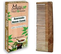 Mini Storify Truly Organic Kacchi Wood Dressing Comb - Peines hechos a mano para mujeres y hombres