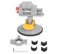 Mini Suction Vise Clamp portátil de aleación de aluminio Vice para joyas de bricolaje reparación de relojes 360 grados rotación