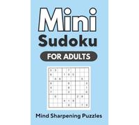 Mini Sudoku for Adults: Portable Brain Games to Sharpen Focus and Memory | travel puzzle book