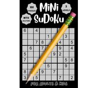 Mini Sudoku: Travel Size, Only 4 x 6 inches | 5 Difficulty Levels | With Solutions | Easy - Medium - Hard - Very Hard - INSANE