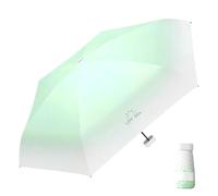 Mini Sunshade Umbrella - 6 Bone Foldable 90cm | UV Protection Pocket Umbrella, Windproof Fast Dry Sunscreen Umbrellas | Ultra Lightweight Portable Travel Umbrellas For Walking Daily Outdoor Use