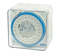 MINI T-D 12V CC. INTERRUPTOR HORARIO ANALOGICO MONTAJE TRASCUADRO ESFERA 24 H 16(4) A SIN RESERVA